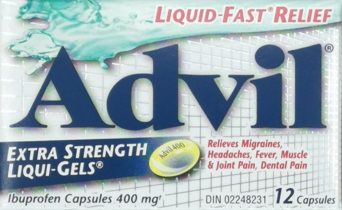 Advil Extra Strength LiquiGels 400mg 12ct CC Group Trading