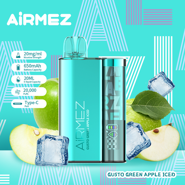 Airmez, Gusto Green Apple Iced