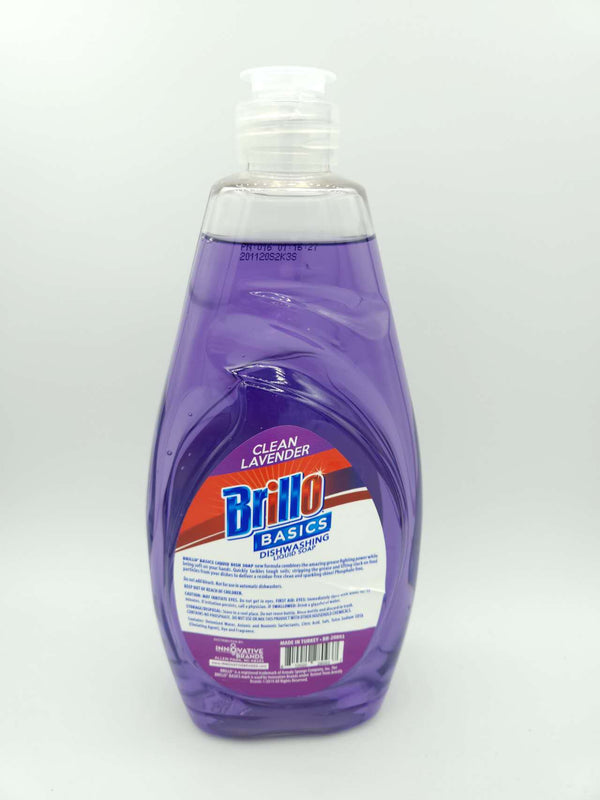 Dish Soap, Brillo Dish Detergent Lavender 709ml