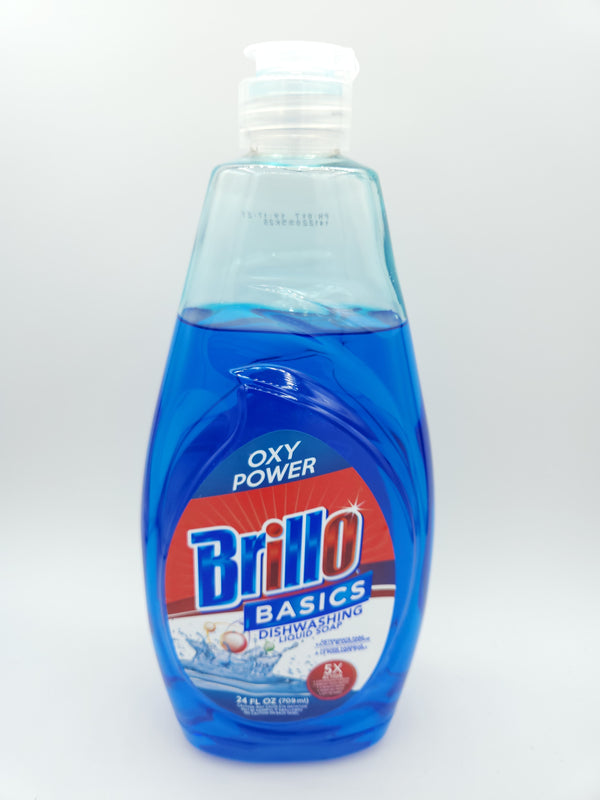 Dish Soap, Brillo Dish Detergent Oxy 709ml