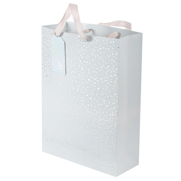 Gift Bag, DLX Jumbo Grey Spkle [46596]