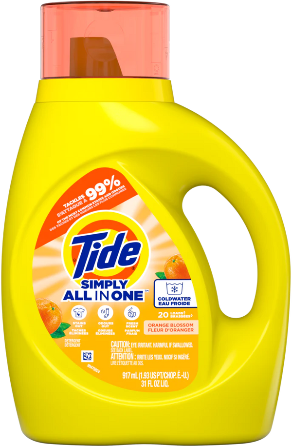 Laundry Detergent "TIDE" 858ml Orange Blossom