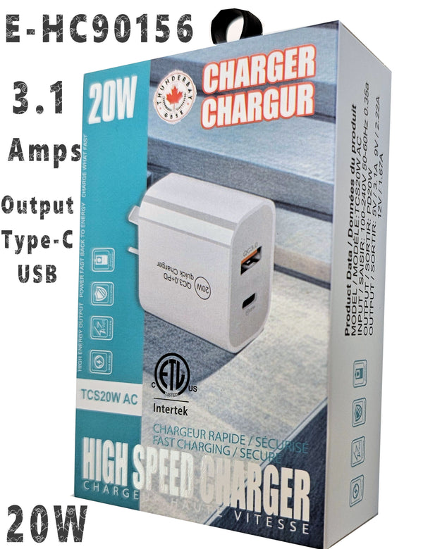 Home Charger, USB&TC 20W [EHC90156]