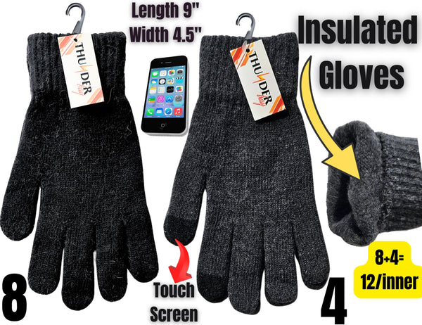 Glove Insulated Woolen With Touch [GIB40316]