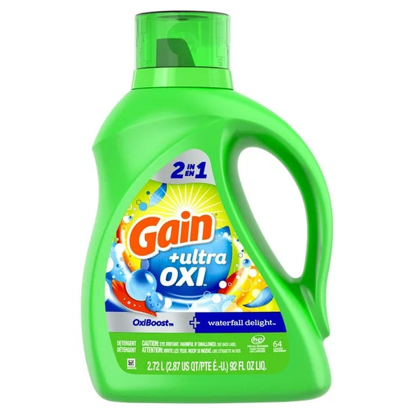 Gain Detergent 1.36L, Waterfall Delight