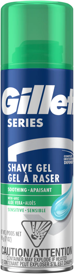 Gillette Series Soothing Shave Gel 198g