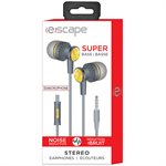 Stereo Earphone, Escape Super Bass Grey Gold [HF858]