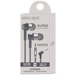 Stereo Earphone, Escape Supper Bass Grey [HF865GR]