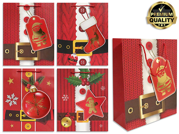 Xmas Premium Matte Gift Bag Jumbo(XM40272)