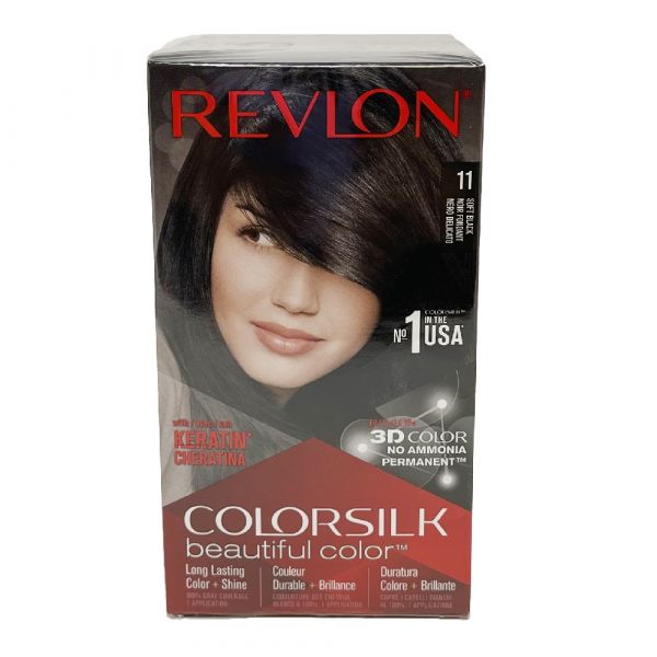 Hair Dye Revlon, #11 Soft Black