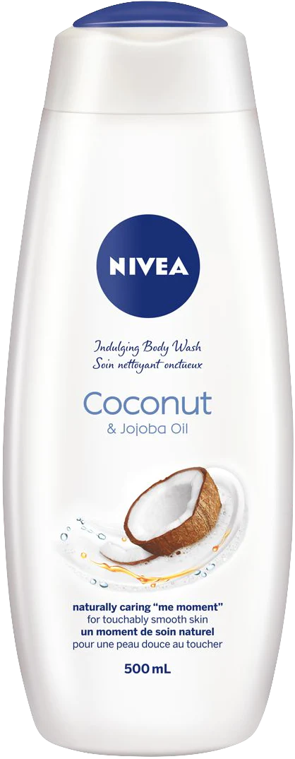 Nivea Body Wash, Coconut & Jojoba Oil 500ml