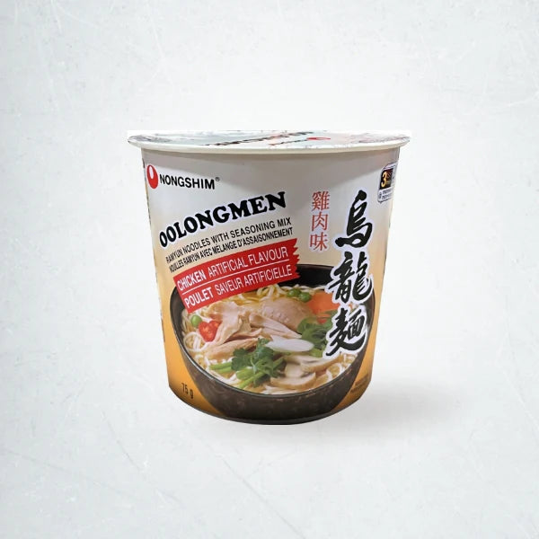 Nongshim Noodle OOlongmen Cup 75g, Chicken