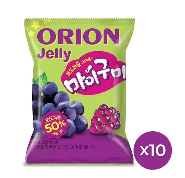 Orion My Gummy Jelly, Grape 66g