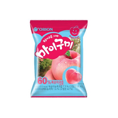 Orion My Gummy Jelly, Peach 66g