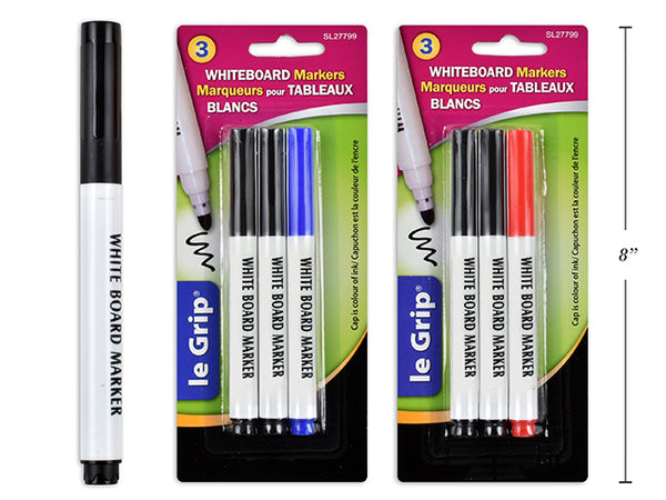 Marker Dry Erase 3pk [sl27799]