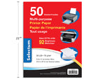 Printer Paper 8.5x11 " Extra White 50p [SL46139]