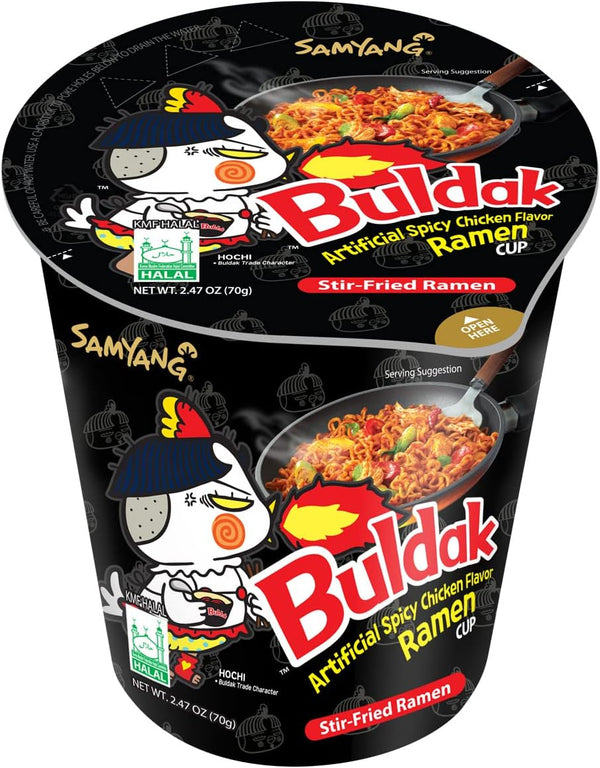 Samyang Cup Hot Chicken Noodles 70gx6 Original