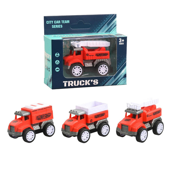 Pull Back Action Fire Truck(01494)