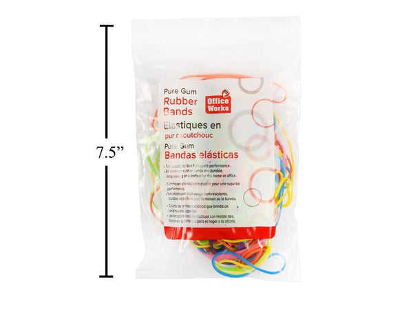 Rubber bands 1.5oz Multi Colour Mix [43128]