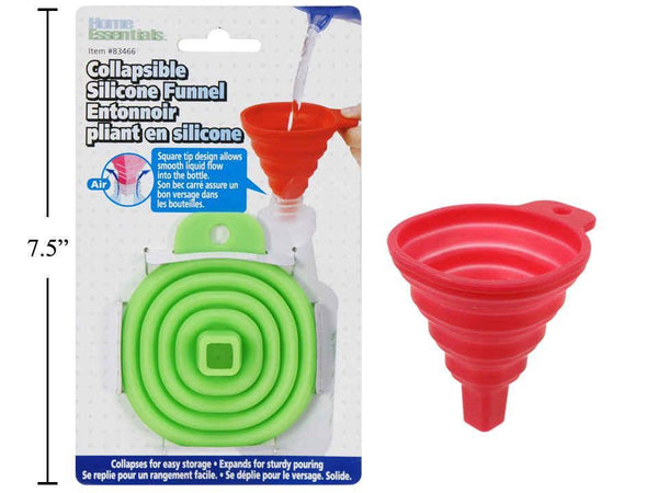 Funnel Collapsible Silicone [83466]