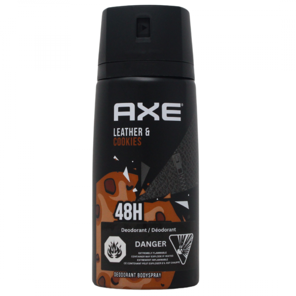 AXE deo. Body spray 150ml Leather & Cookies