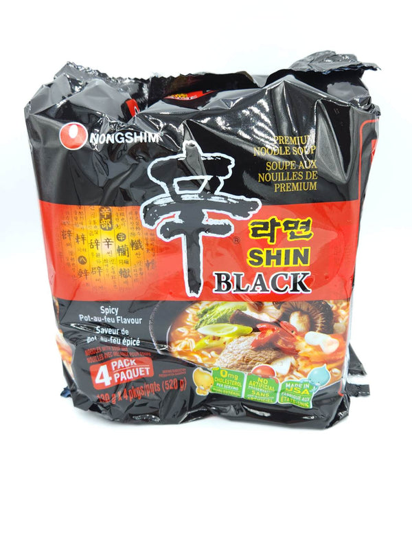 Nongshim Noodle Shin Ramyun Black Multi 130g*4