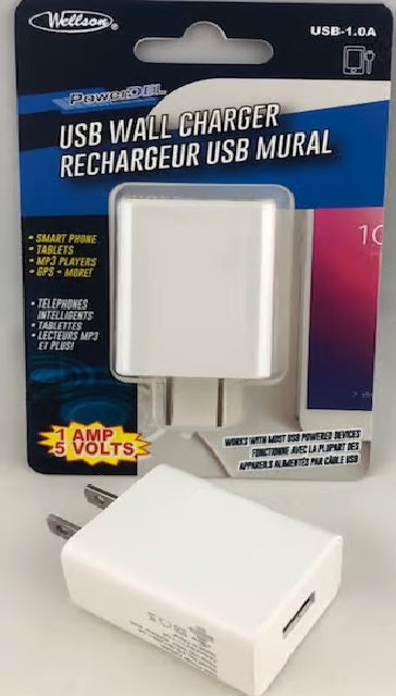 USB Wall Charger 1A [USB1.0A]