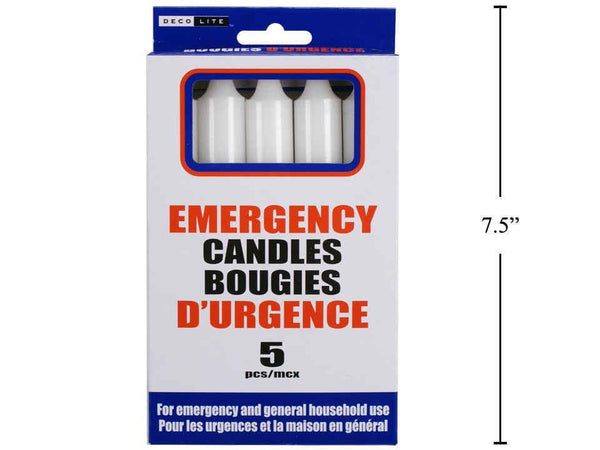 Emergency candles 5pcs [SL24165]