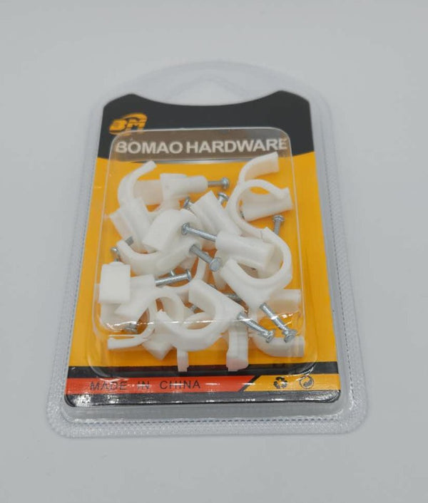 BOMAO 658649 Cable Nail-in Clips 12mm