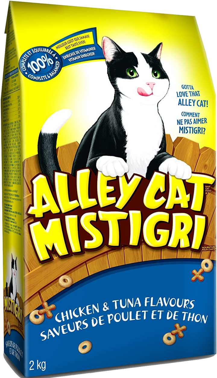 Alley Cat Chicken Tuna Flavours Cat Food 2kg