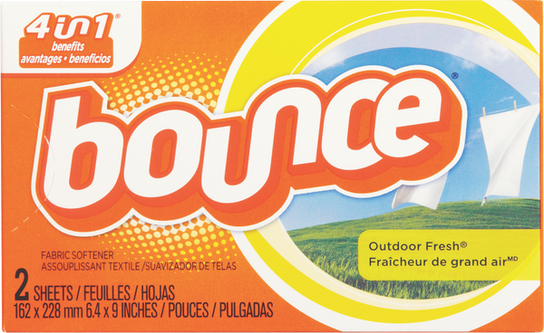 Fabric Softener "Bounce" 2 sheets