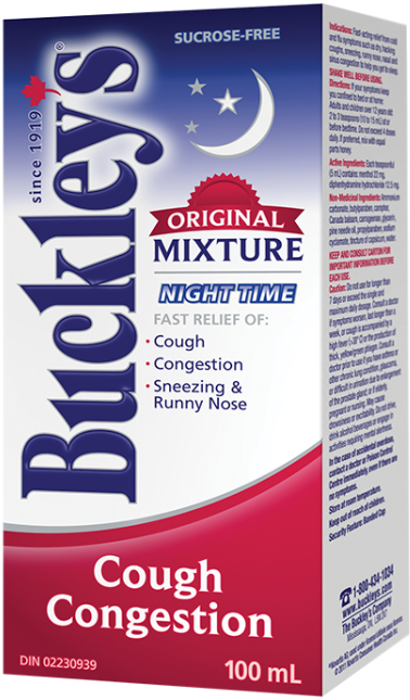 Buckley's Cough Congestion 100ml Night time