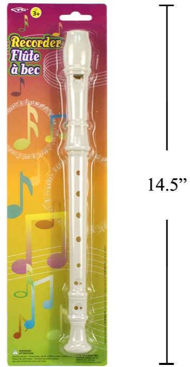 Toy Musical Recorder 12" [09925]