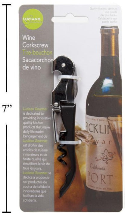 Luciano, Wine Corkscrew 4.5" [70250]