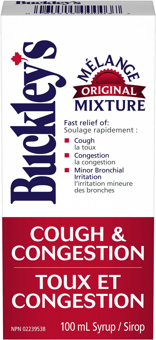 Buckley's Cough & Congestion Original Mixture Syrup 100ml