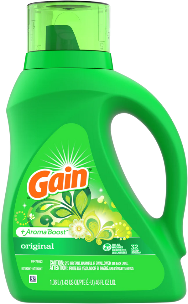 Gain Detergent 1.36L, Original