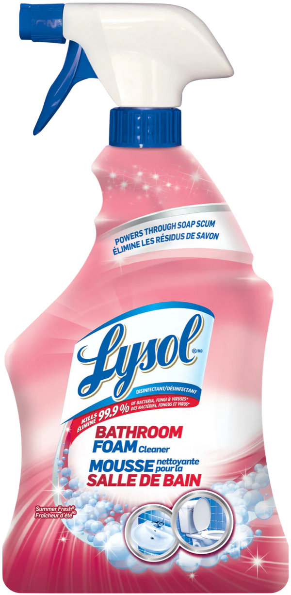 Lysol Bathroom Cleaner Foam Summer Fresh 950ml