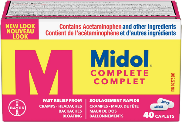 Midol Complete Caplets 40ct