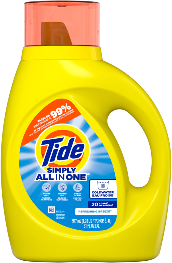 Laundry Detergent "TIDE" 858ml Refreshing Breeze