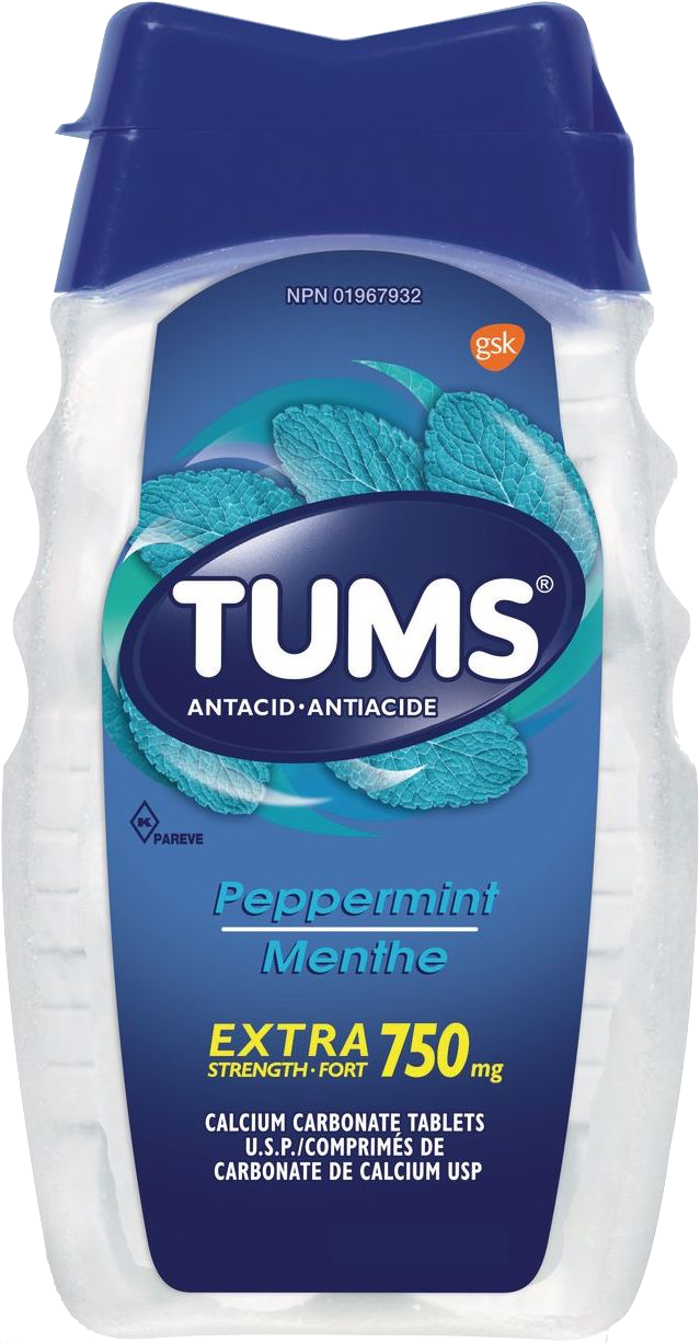 Tums, Peppermint Extra Strength 750mg 100 Count – CC Group Trading