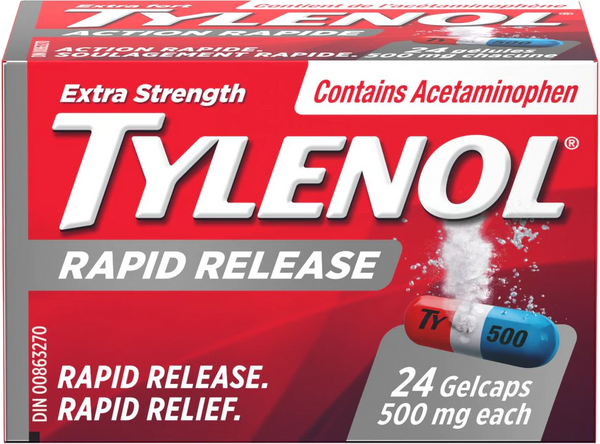 Tylenol Extra Strength Rapid Release 500mg 24ct