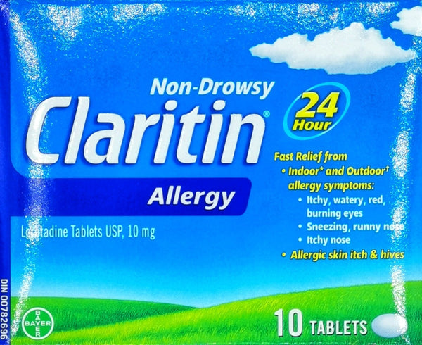 Claritin Non-Drowsy Allergy Tablets 10mg 10ct