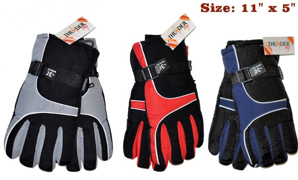 Gloves, Ski Gloves Large Adult Size [GSA40272]