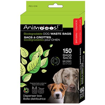 Dog Waste bags, Biodegradable 150pc/box(PEO-1019)