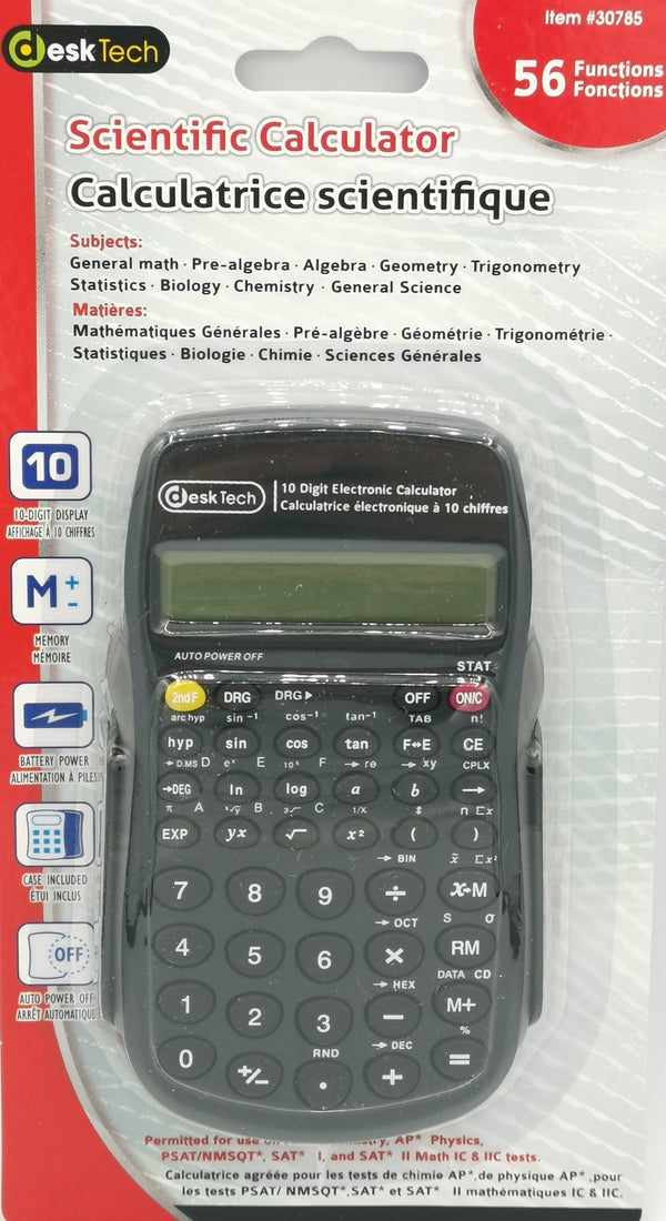 Calculator Scientific 10+2digit [30785]