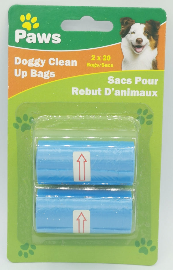 Pet Doggy Clean Up bags 20x2rolls [79045]