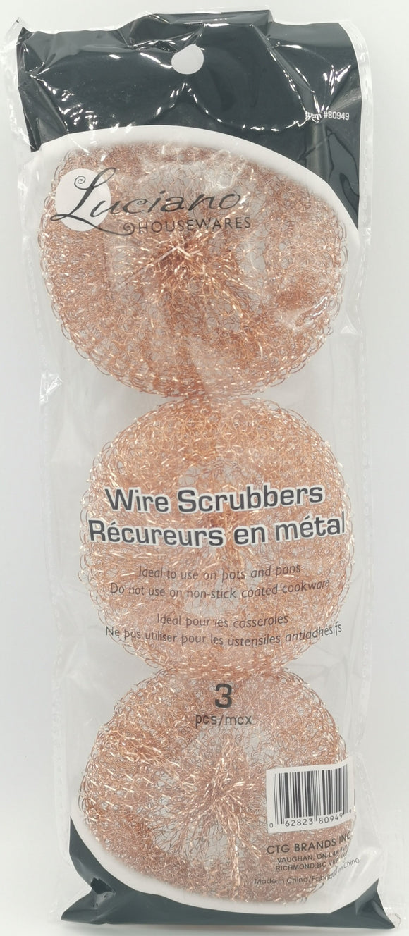 Scrubber 3pcs Copper Wire [80949]