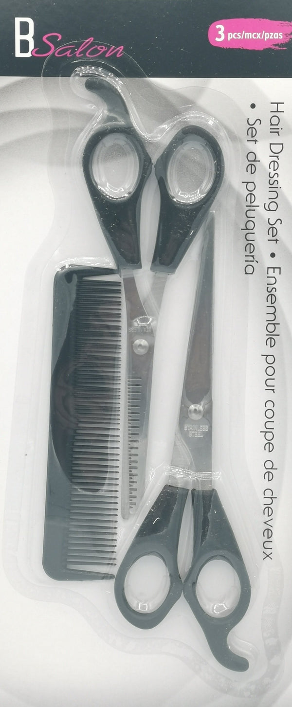 Hair Dressing Set 3pcs [82004]