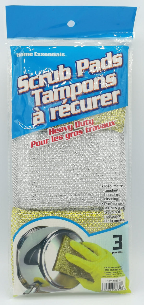 Scrub Pad Heavy Duty 3/pk [83316]