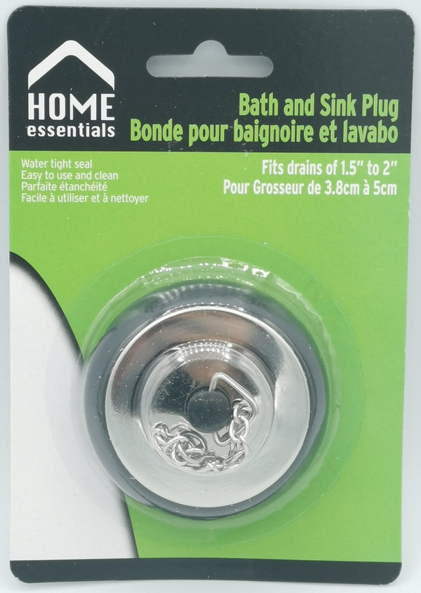 Sink and Bath plug 1.5" to 2" [91045]